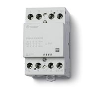 Finder serie 22 - Contactor modular 6 contacto 40a 24v contacto abierto mecanismo