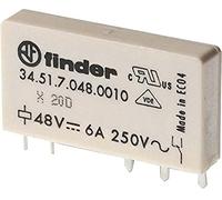 Finder serie 34 - Mini rele circuito impreso 5mm contacto conmutado 12vdc