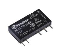 Finder serie 34 - Mini rele circuito impreso 5mm contacto conmutado 12vdc