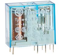 Finder serie 40 - Rele 5mm 2 conmutado 8a 90vdc agni+au lavable