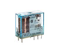 Finder serie 40 - Rele mini reticulado 5mm 1 conmutado 16a vdc