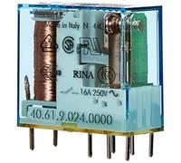 Finder Serie 40 - Rele Mini reticulado 5mm conmutado 16a 24vdc