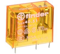 Finder serie 40 - Rele mini reticulado 5mm contacto abierto agni+au 230vac
