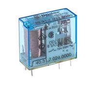 Finder serie 40 - Rele reticulado 3,5mm contacto abierto agni 28vdc lavable