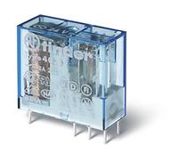 Finder serie 40 - Rele reticulado 5mm 2 conmutado agni 6vac lavable