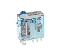Finder serie 46 - Minirele 1 contacto 16a 230vac pulsador +indicador