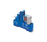 Finder serie 48 - Interface módulo rele 8a 24vca led+variador blister