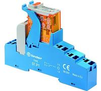 Finder serie 4c - Interface módulo serie 4 contactos p1 24vdc push-in brida plastico