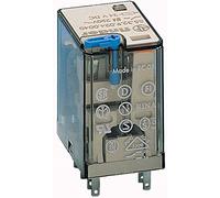 Finder serie 55 - Rele 24vdc pulsador +indicador 2 conmutador (13) agni+au