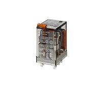Finder serie 55 - Rele industrial 2 contactos agni+au 48vdc doble led