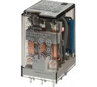 Finder serie 55 - Rele industrial mini circuito impreso 3 contactos 10a 48vdc