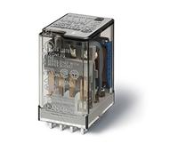 Finder serie 55 - Rele industrial mini circuito impreso 4 contactos 7a 24vac lavable