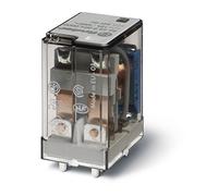 Finder serie 56 - Rele potencia circuito impreso 24vdc 2 contactos 12a agsno