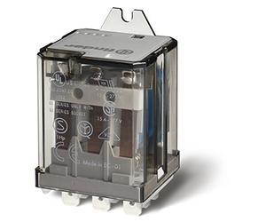 Finder serie 62 - Rele potencia faston-250 230vac 3 contacto abierto