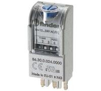 Finder serie 86 - Módulo temporizado bifunción 240vac/corriente continua