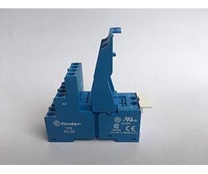Finder serie 94 - Zócalo bornes tornillo 4 conmutado brida plastico