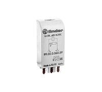 Finder serie 99 - Módulo led 28-60v corriente alterna/corriente continua verde