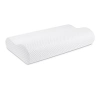 Findigit Almohada Viscoelastica, Almohada Cervical con Altura Ajustable, Reduce Dolores Cervicales，Forma Ergonómica Adecuada para Todos los Durmientes, Cubierta de Fibra de Bambú