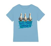 Finding Nemo Disney Mine Mine Mine Camiseta Infantil, Azul Claro, 12-13 A