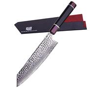 FINDKING Cuchillo Kiritsuke 22cm Damasco Chef con Funda ABS Serie Eternity