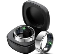 findtime Anillo inteligente con monitor de frecuencia cardíaca, presión arterial, rastreador de sueño, oxígeno en sangre, anillo de salud, podómetro, contador de pasos, calorías, resistente al agua