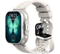 findtime mart - Reloj con auriculares, para hacer y responder llamadas, Bluetooth, monitor de actividad física, monitor de presión arterial, monitor de sueño, podómetro, contador de calorías, relojes