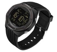 findtime Reloj deportivo para hombre, relojes militares, impermeables, relojes digitales para hombre, reloj táctico, podómetro, contador de calorías, distancia y deportes, negro, Resistente/deportivo