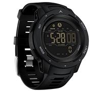 findtime Reloj Digital para Hombre Relojes Militares para Hombres Contador de Pasos y Calorías Podómetro Cronómetro Alarma Multifunción Retroiluminación LED 5ATM Resistente al Agua Reloj para Hombres