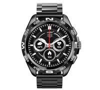 Findtime - Reloj inteligente para hombre, diseño de moda, reloj inteligente con pantalla táctil HD de 1,32 pulgadas, monitor de sueño, frecuencia cardíaca, rastreador de actividad, IP67, impermeable