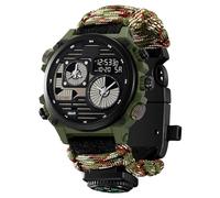 findtime Reloj militar para hombre, reloj digital militar, cronómetro, reloj deportivo, reloj de pulsera para hombre, reloj digital para exterior, táctico, resistente al agua, para hombres y jóvenes,