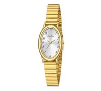 findtime Relojes de mujer de oro del Reino Unido para mujer, reloj diario impermeable para mujer con correa ajustable sin herramientas, Oro blanco, Reloj para mujer