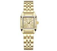 findtime Relojes dorados para mujer, resistentes al agua, delicado reloj diario, dorado, pulsera