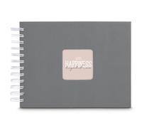 Fine Art - Álbum en espiral (24 x 17 cm, 50 páginas blancas), color gris piedra