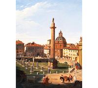 Fine Art Prints Eastlake View Trajan's Forum Roma Pintura Italiana Extra Grande para Pared