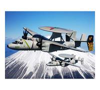 Fine Art Prints Leatherwood Miltary USA Navy E-2C Hawkeyes - Lienzo Decorativo para Pared, diseño de avión