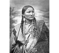 Fine Art Prints Póster artístico de Arapaho Pretty Nose de 1879 con impresión fotográfica de Primera Calidad para decoración de Pared