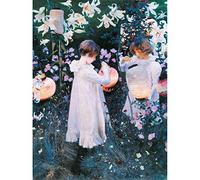 Fine Art Prints Póster de John Singer Sargent con diseño de lirio de clavel y rosa