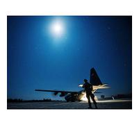 Fine Art Prints Snyder Miltary USA Air Force Guard C-130H Hercules - Póster de Pared Extragrande (tamaño XL)