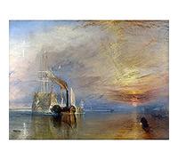 Fine Art Prints Turner The Fighting Temeraire Ship - Lienzo decorativo para pared