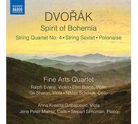Fine Arts Quartet – Dvořák: Cuarteto n.º 4 / Sexteto / Polonesa – CD – NAXOS