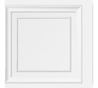 Fine Decor FD43298 Panel cuadrado distintivo, color blanco