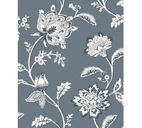 Fine Decor FD43453 Juliette - Papel pintado floral, color azul