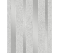 Fine Décor Papel pintado de rayas de cuarzo FD41967, plateado