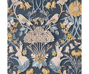 Fine Decor UK Woodland Navy