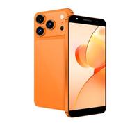 Fine Life Pro Desbloquear el teléfono, Pantalla de 6,3 Pulgadas, teléfono Inteligente 4G - LTE FDD TDD, Cámara Doble, 2GB RAM, 16GB ROM, expansión 128GB, Doble Tarjeta sim, (5.0, Orange)