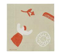 Fine Little Day 20 Servilletas Figures Beige-red