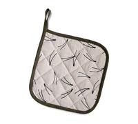 Fine Little Day Agarrador acolchado Barr 21x21 cm Natural-negro