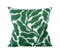 Fine Little Day Funda de cojín Leaves 48x48 cm Green
