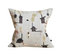 Fine Little Day Funda de cojín Sauna 45x45 cm Beige