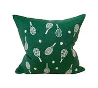 Fine Little Day Funda de cojín Tennisracket 48x48 cm Green